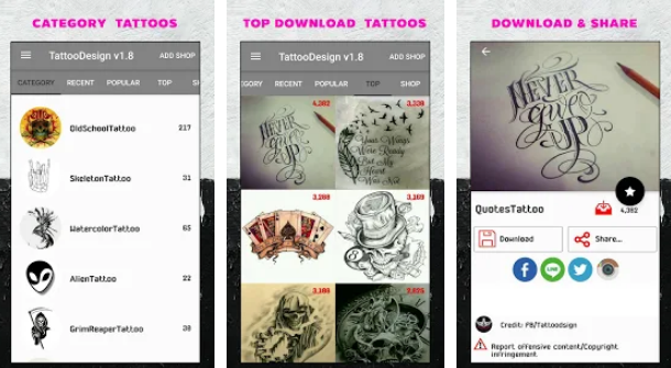 Tattoo App For Android Download